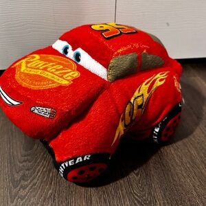 Pillow Pets Lightning McQueen 16" Medium Disney stuffed plush